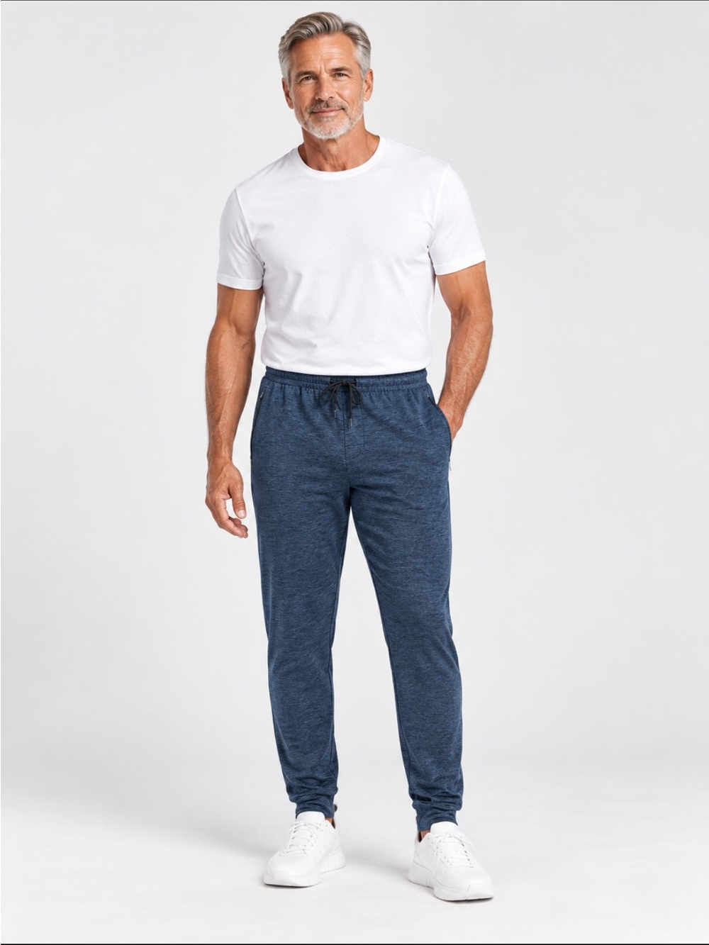 MEMBERS MARK Men's Sleep/Lounge Favorite Soft Joggers 4 Way Stretch